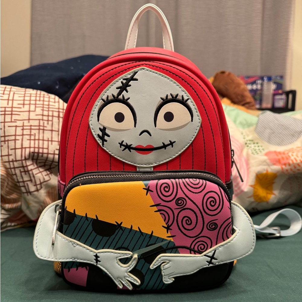Loungefly Nightmare Before Christmas Sally backpack. Like new. Never used.